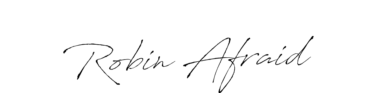 How to make Robin Afraid name signature. Use Antro_Vectra style for creating short signs online. This is the latest handwritten sign. Robin Afraid signature style 6 images and pictures png