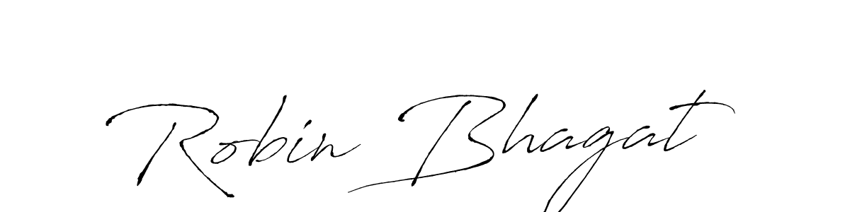 Also we have Robin Bhagat name is the best signature style. Create professional handwritten signature collection using Antro_Vectra autograph style. Robin Bhagat signature style 6 images and pictures png