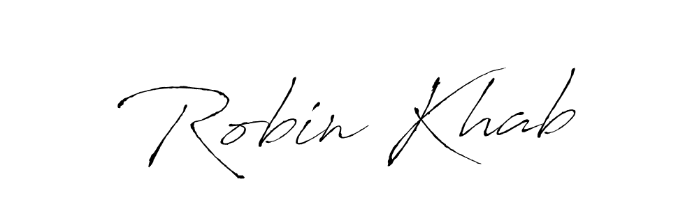 Also we have Robin Khab name is the best signature style. Create professional handwritten signature collection using Antro_Vectra autograph style. Robin Khab signature style 6 images and pictures png