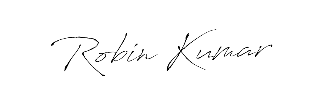 Create a beautiful signature design for name Robin Kumar. With this signature (Antro_Vectra) fonts, you can make a handwritten signature for free. Robin Kumar signature style 6 images and pictures png