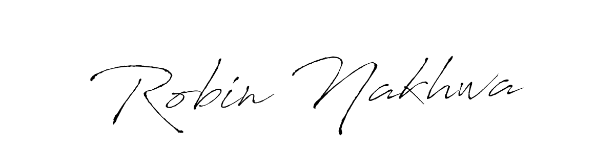 The best way (Antro_Vectra) to make a short signature is to pick only two or three words in your name. The name Robin Nakhwa include a total of six letters. For converting this name. Robin Nakhwa signature style 6 images and pictures png