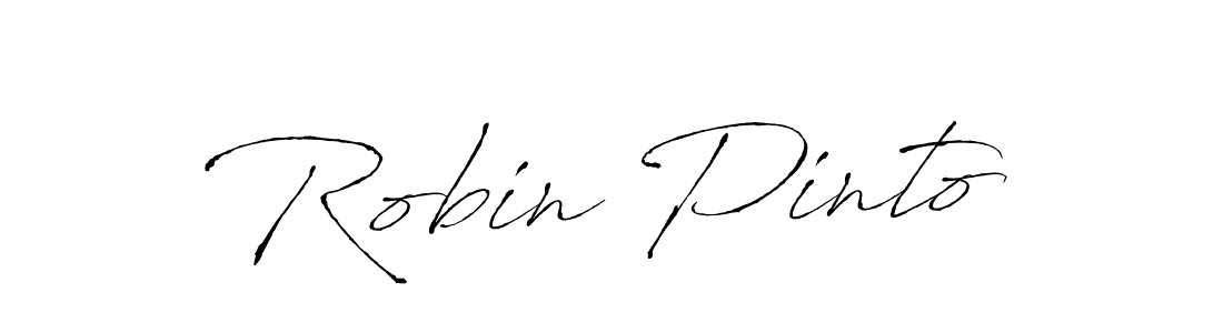 Make a beautiful signature design for name Robin Pinto. With this signature (Antro_Vectra) style, you can create a handwritten signature for free. Robin Pinto signature style 6 images and pictures png