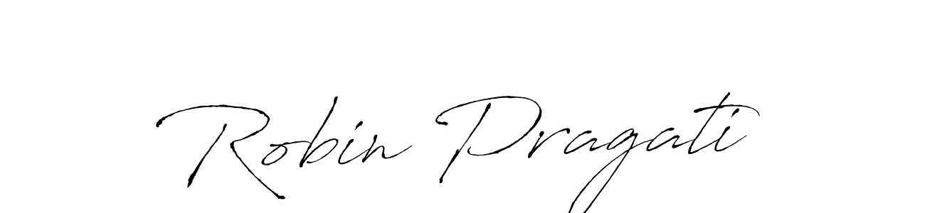 Make a beautiful signature design for name Robin Pragati. With this signature (Antro_Vectra) style, you can create a handwritten signature for free. Robin Pragati signature style 6 images and pictures png