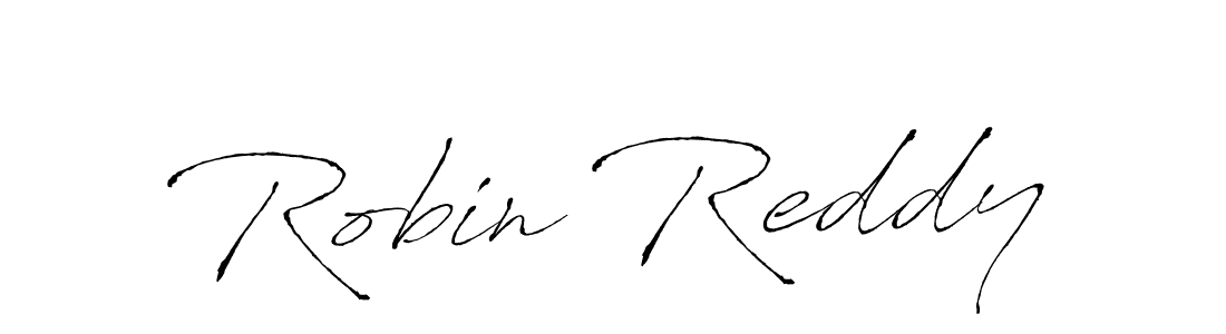 Design your own signature with our free online signature maker. With this signature software, you can create a handwritten (Antro_Vectra) signature for name Robin Reddy. Robin Reddy signature style 6 images and pictures png