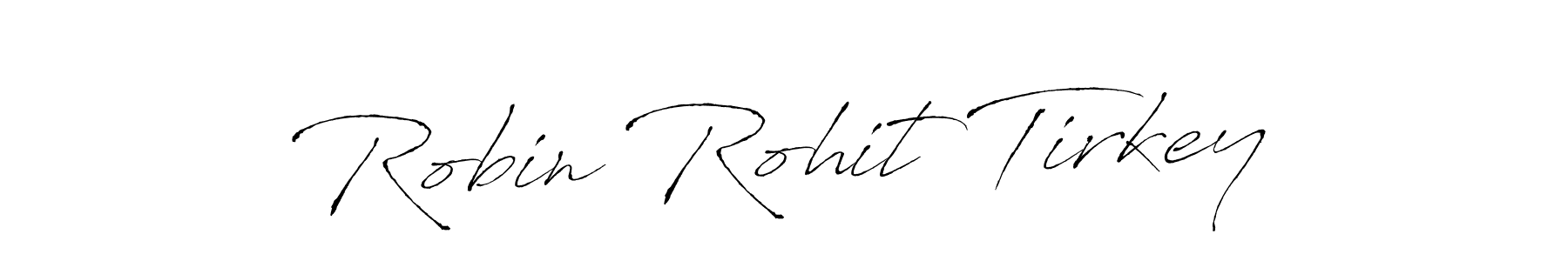 Create a beautiful signature design for name Robin Rohit Tirkey. With this signature (Antro_Vectra) fonts, you can make a handwritten signature for free. Robin Rohit Tirkey signature style 6 images and pictures png