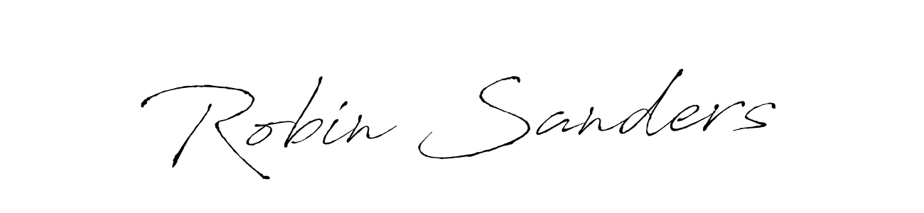 Make a beautiful signature design for name Robin Sanders. With this signature (Antro_Vectra) style, you can create a handwritten signature for free. Robin Sanders signature style 6 images and pictures png