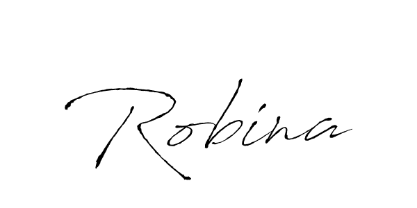 Similarly Antro_Vectra is the best handwritten signature design. Signature creator online .You can use it as an online autograph creator for name Robina. Robina signature style 6 images and pictures png