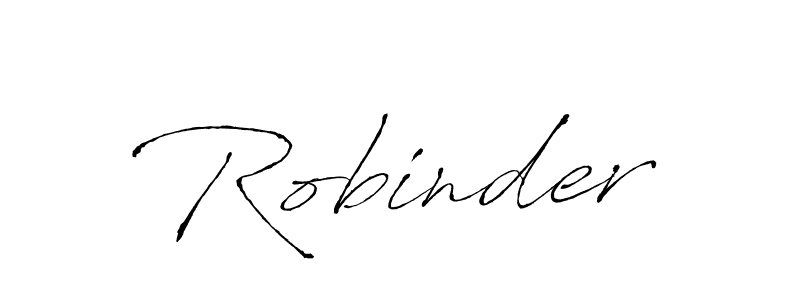 Use a signature maker to create a handwritten signature online. With this signature software, you can design (Antro_Vectra) your own signature for name Robinder. Robinder signature style 6 images and pictures png
