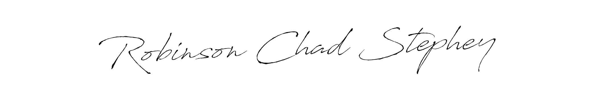 Create a beautiful signature design for name Robinson Chad Stephey. With this signature (Antro_Vectra) fonts, you can make a handwritten signature for free. Robinson Chad Stephey signature style 6 images and pictures png