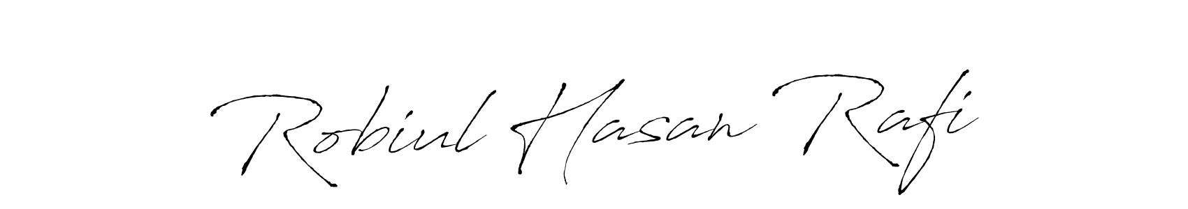 How to make Robiul Hasan Rafi signature? Antro_Vectra is a professional autograph style. Create handwritten signature for Robiul Hasan Rafi name. Robiul Hasan Rafi signature style 6 images and pictures png