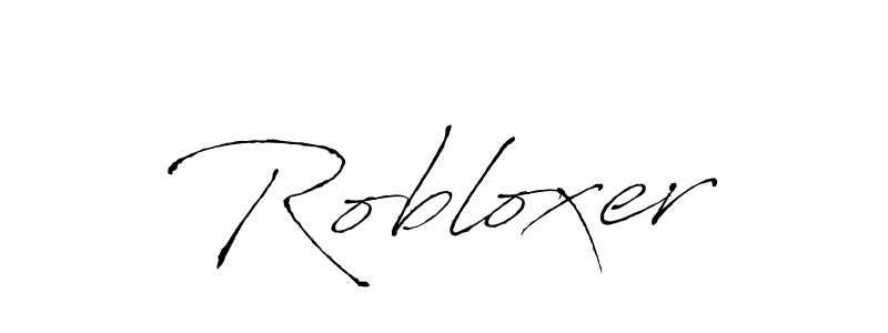 Use a signature maker to create a handwritten signature online. With this signature software, you can design (Antro_Vectra) your own signature for name Robloxer. Robloxer signature style 6 images and pictures png