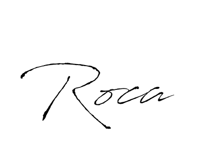 How to make Roca signature? Antro_Vectra is a professional autograph style. Create handwritten signature for Roca name. Roca signature style 6 images and pictures png