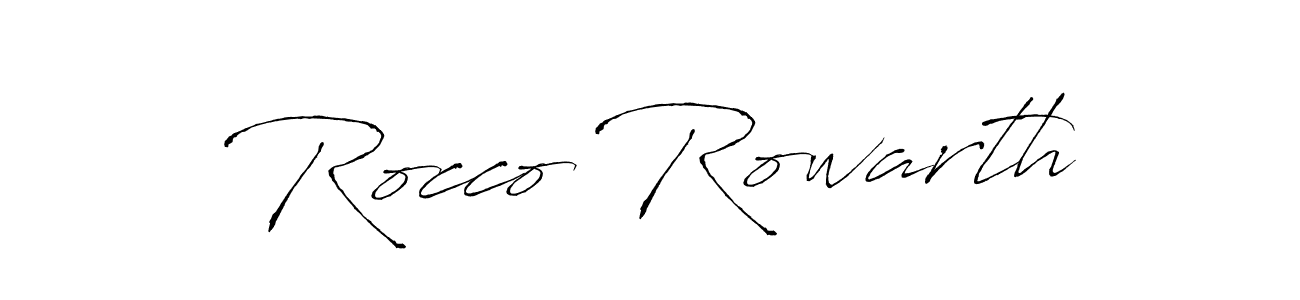 It looks lik you need a new signature style for name Rocco Rowarth. Design unique handwritten (Antro_Vectra) signature with our free signature maker in just a few clicks. Rocco Rowarth signature style 6 images and pictures png