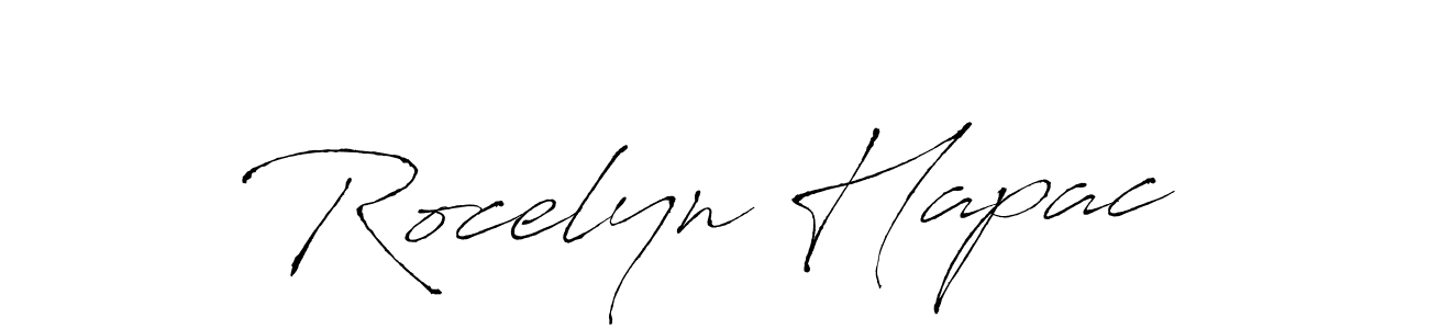 Similarly Antro_Vectra is the best handwritten signature design. Signature creator online .You can use it as an online autograph creator for name Rocelyn Hapac. Rocelyn Hapac signature style 6 images and pictures png