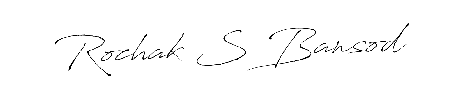 Here are the top 10 professional signature styles for the name Rochak S Bansod. These are the best autograph styles you can use for your name. Rochak S Bansod signature style 6 images and pictures png