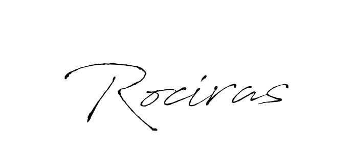 Create a beautiful signature design for name Rociras. With this signature (Antro_Vectra) fonts, you can make a handwritten signature for free. Rociras signature style 6 images and pictures png