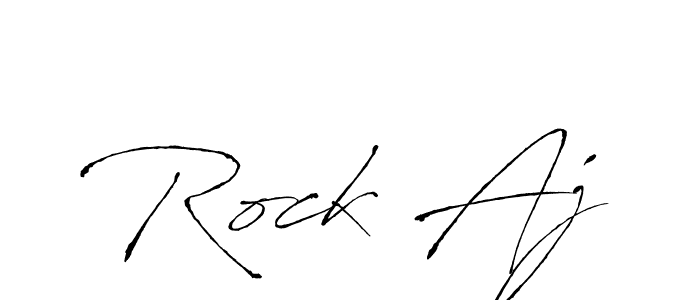 You can use this online signature creator to create a handwritten signature for the name Rock Aj. This is the best online autograph maker. Rock Aj signature style 6 images and pictures png