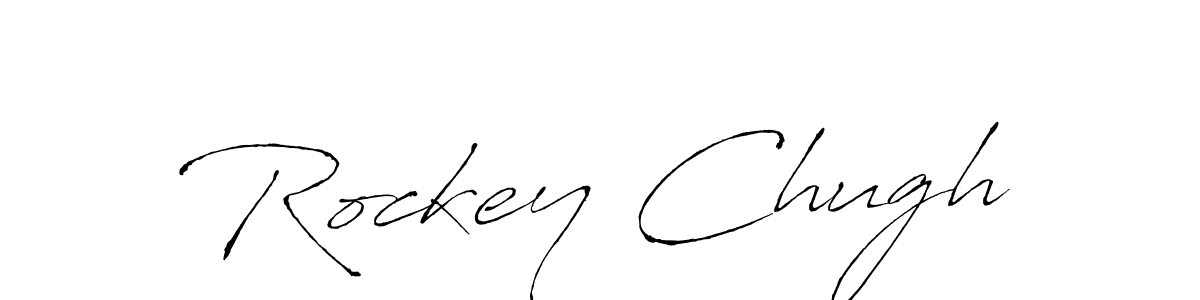 Once you've used our free online signature maker to create your best signature Antro_Vectra style, it's time to enjoy all of the benefits that Rockey Chugh name signing documents. Rockey Chugh signature style 6 images and pictures png