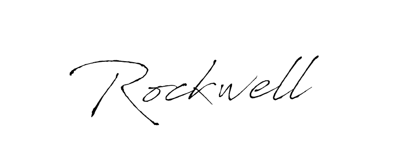 How to make Rockwell signature? Antro_Vectra is a professional autograph style. Create handwritten signature for Rockwell name. Rockwell signature style 6 images and pictures png