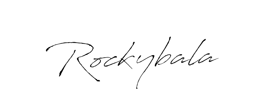 It looks lik you need a new signature style for name Rockybala. Design unique handwritten (Antro_Vectra) signature with our free signature maker in just a few clicks. Rockybala signature style 6 images and pictures png