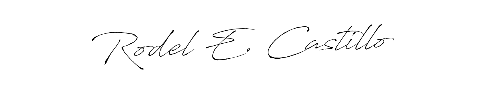Once you've used our free online signature maker to create your best signature Antro_Vectra style, it's time to enjoy all of the benefits that Rodel E. Castillo name signing documents. Rodel E. Castillo signature style 6 images and pictures png