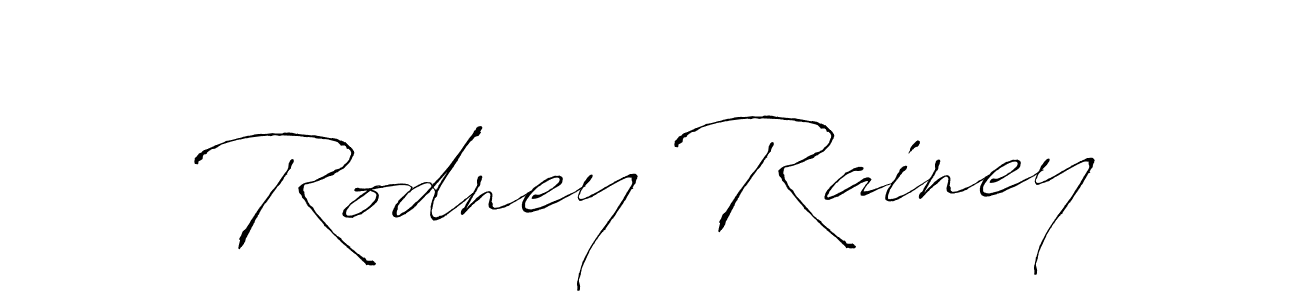 You should practise on your own different ways (Antro_Vectra) to write your name (Rodney Rainey) in signature. don't let someone else do it for you. Rodney Rainey signature style 6 images and pictures png
