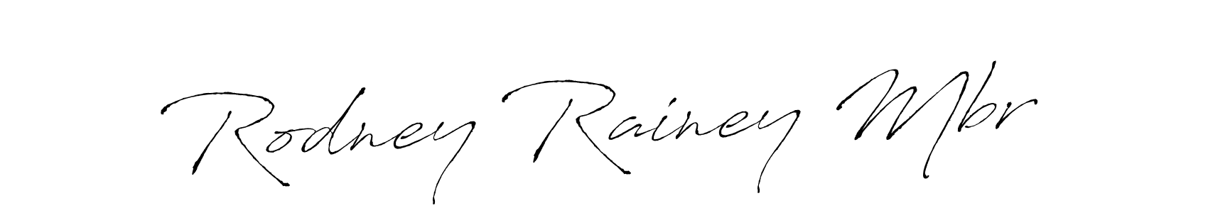 How to make Rodney Rainey Mbr signature? Antro_Vectra is a professional autograph style. Create handwritten signature for Rodney Rainey Mbr name. Rodney Rainey Mbr signature style 6 images and pictures png