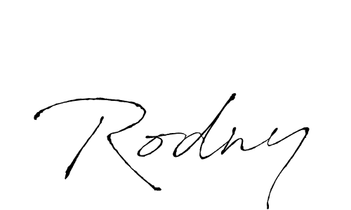 Create a beautiful signature design for name Rodny. With this signature (Antro_Vectra) fonts, you can make a handwritten signature for free. Rodny signature style 6 images and pictures png