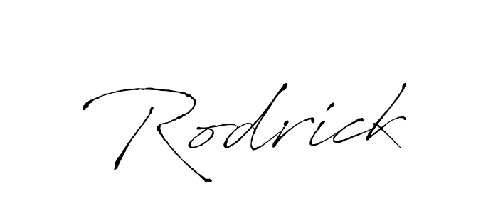 How to make Rodrick signature? Antro_Vectra is a professional autograph style. Create handwritten signature for Rodrick name. Rodrick signature style 6 images and pictures png