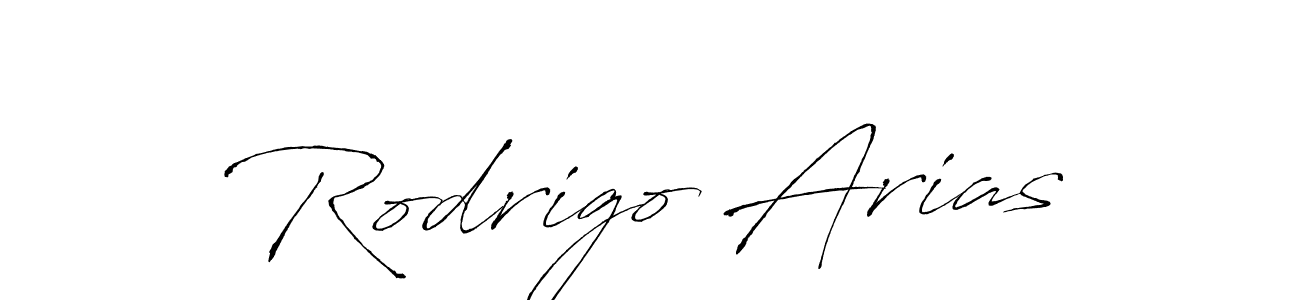 Rodrigo Arias stylish signature style. Best Handwritten Sign (Antro_Vectra) for my name. Handwritten Signature Collection Ideas for my name Rodrigo Arias. Rodrigo Arias signature style 6 images and pictures png