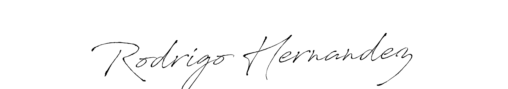 How to make Rodrigo Hernandez name signature. Use Antro_Vectra style for creating short signs online. This is the latest handwritten sign. Rodrigo Hernandez signature style 6 images and pictures png