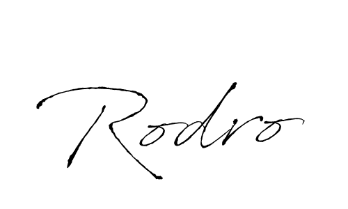 It looks lik you need a new signature style for name Rodro. Design unique handwritten (Antro_Vectra) signature with our free signature maker in just a few clicks. Rodro signature style 6 images and pictures png