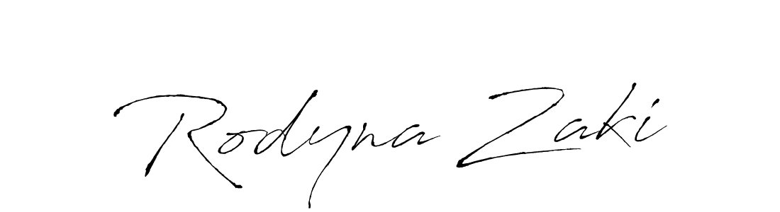 Also we have Rodyna Zaki name is the best signature style. Create professional handwritten signature collection using Antro_Vectra autograph style. Rodyna Zaki signature style 6 images and pictures png