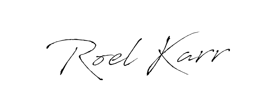 Design your own signature with our free online signature maker. With this signature software, you can create a handwritten (Antro_Vectra) signature for name Roel Karr. Roel Karr signature style 6 images and pictures png