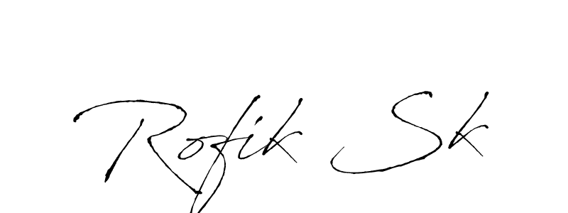 It looks lik you need a new signature style for name Rofik Sk. Design unique handwritten (Antro_Vectra) signature with our free signature maker in just a few clicks. Rofik Sk signature style 6 images and pictures png