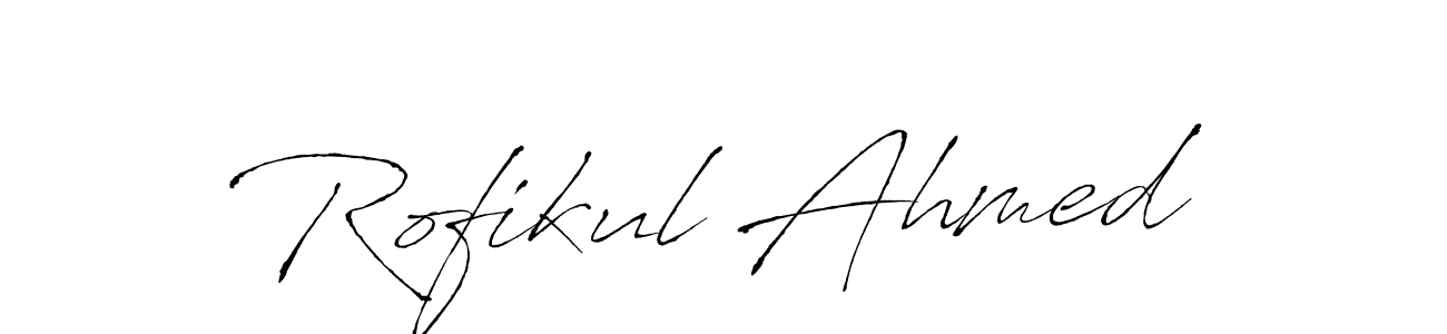 if you are searching for the best signature style for your name Rofikul Ahmed. so please give up your signature search. here we have designed multiple signature styles  using Antro_Vectra. Rofikul Ahmed signature style 6 images and pictures png