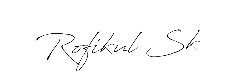 It looks lik you need a new signature style for name Rofikul Sk. Design unique handwritten (Antro_Vectra) signature with our free signature maker in just a few clicks. Rofikul Sk signature style 6 images and pictures png