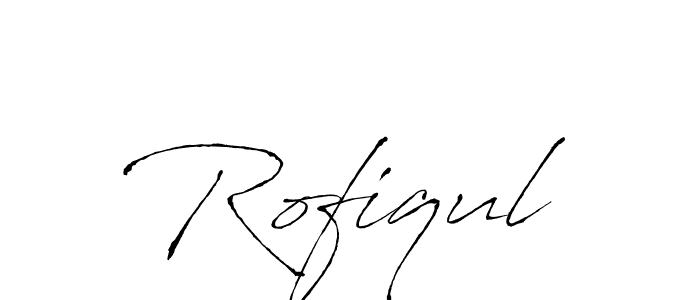 How to make Rofiqul name signature. Use Antro_Vectra style for creating short signs online. This is the latest handwritten sign. Rofiqul signature style 6 images and pictures png
