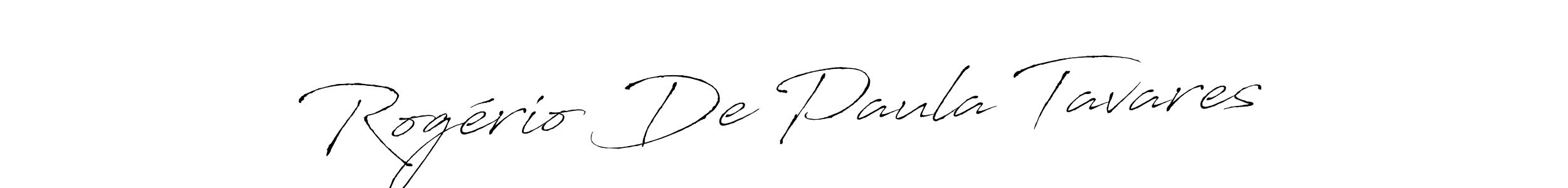 The best way (Antro_Vectra) to make a short signature is to pick only two or three words in your name. The name Rogério De Paula Tavares include a total of six letters. For converting this name. Rogério De Paula Tavares signature style 6 images and pictures png