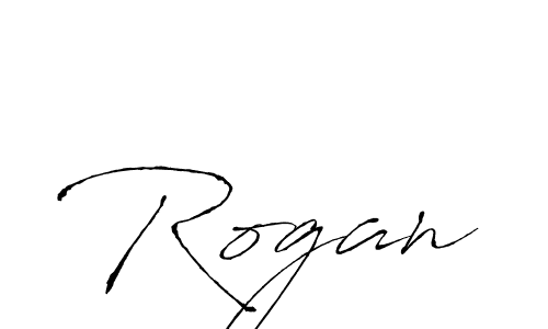 Create a beautiful signature design for name Rogan. With this signature (Antro_Vectra) fonts, you can make a handwritten signature for free. Rogan signature style 6 images and pictures png