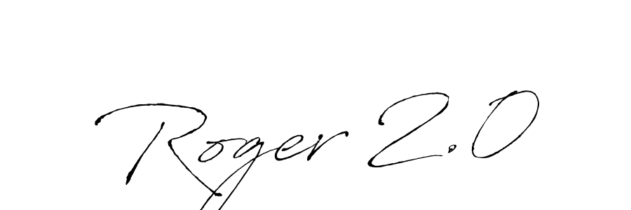The best way (Antro_Vectra) to make a short signature is to pick only two or three words in your name. The name Roger 2.0 include a total of six letters. For converting this name. Roger 2.0 signature style 6 images and pictures png