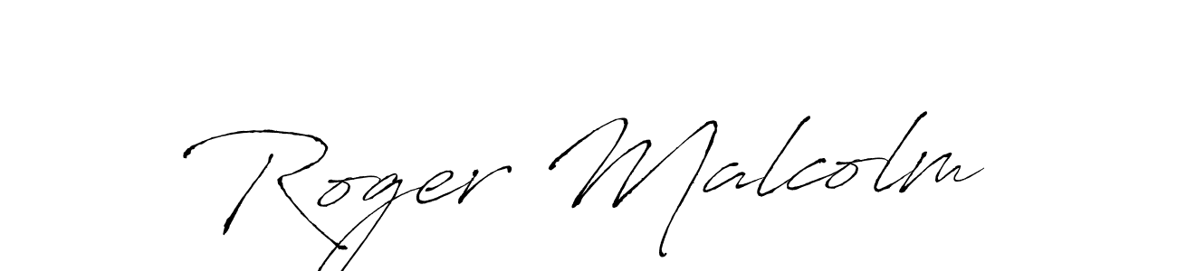 You should practise on your own different ways (Antro_Vectra) to write your name (Roger Malcolm) in signature. don't let someone else do it for you. Roger Malcolm signature style 6 images and pictures png