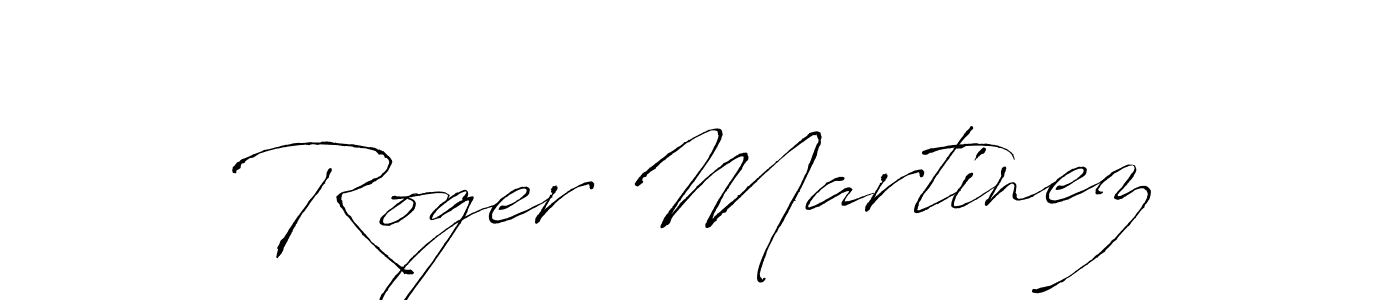 Create a beautiful signature design for name Roger Martinez. With this signature (Antro_Vectra) fonts, you can make a handwritten signature for free. Roger Martinez signature style 6 images and pictures png