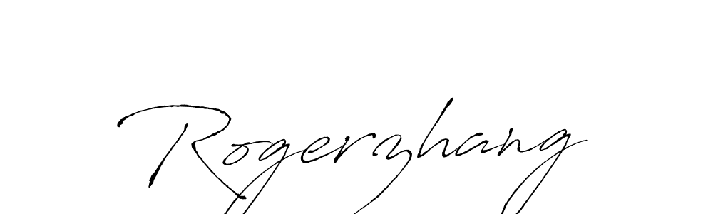 Create a beautiful signature design for name Rogerzhang. With this signature (Antro_Vectra) fonts, you can make a handwritten signature for free. Rogerzhang signature style 6 images and pictures png