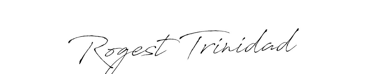 Also we have Rogest Trinidad name is the best signature style. Create professional handwritten signature collection using Antro_Vectra autograph style. Rogest Trinidad signature style 6 images and pictures png