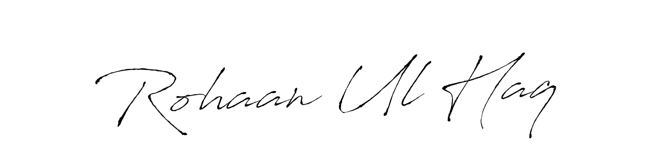 Also You can easily find your signature by using the search form. We will create Rohaan Ul Haq name handwritten signature images for you free of cost using Antro_Vectra sign style. Rohaan Ul Haq signature style 6 images and pictures png