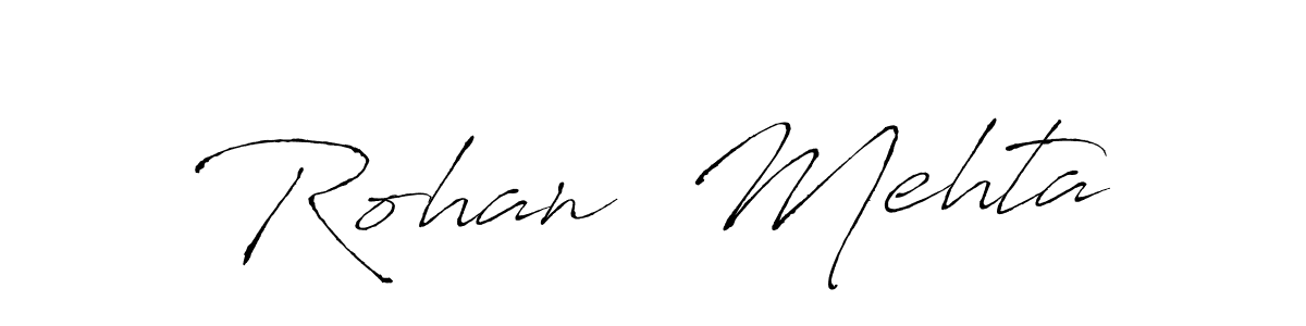 This is the best signature style for the Rohan  Mehta name. Also you like these signature font (Antro_Vectra). Mix name signature. Rohan  Mehta signature style 6 images and pictures png