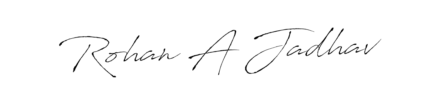 Similarly Antro_Vectra is the best handwritten signature design. Signature creator online .You can use it as an online autograph creator for name Rohan A Jadhav. Rohan A Jadhav signature style 6 images and pictures png