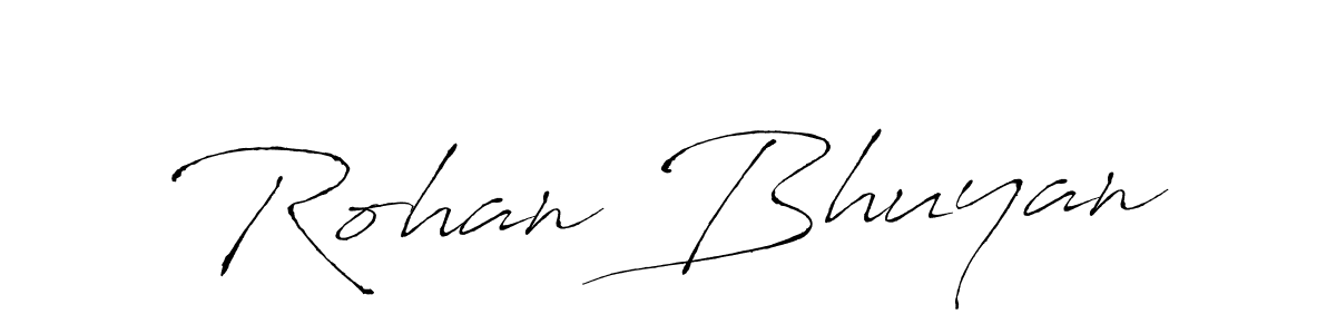 Antro_Vectra is a professional signature style that is perfect for those who want to add a touch of class to their signature. It is also a great choice for those who want to make their signature more unique. Get Rohan Bhuyan name to fancy signature for free. Rohan Bhuyan signature style 6 images and pictures png