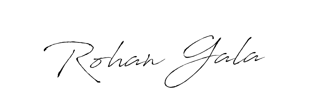 Design your own signature with our free online signature maker. With this signature software, you can create a handwritten (Antro_Vectra) signature for name Rohan Gala. Rohan Gala signature style 6 images and pictures png